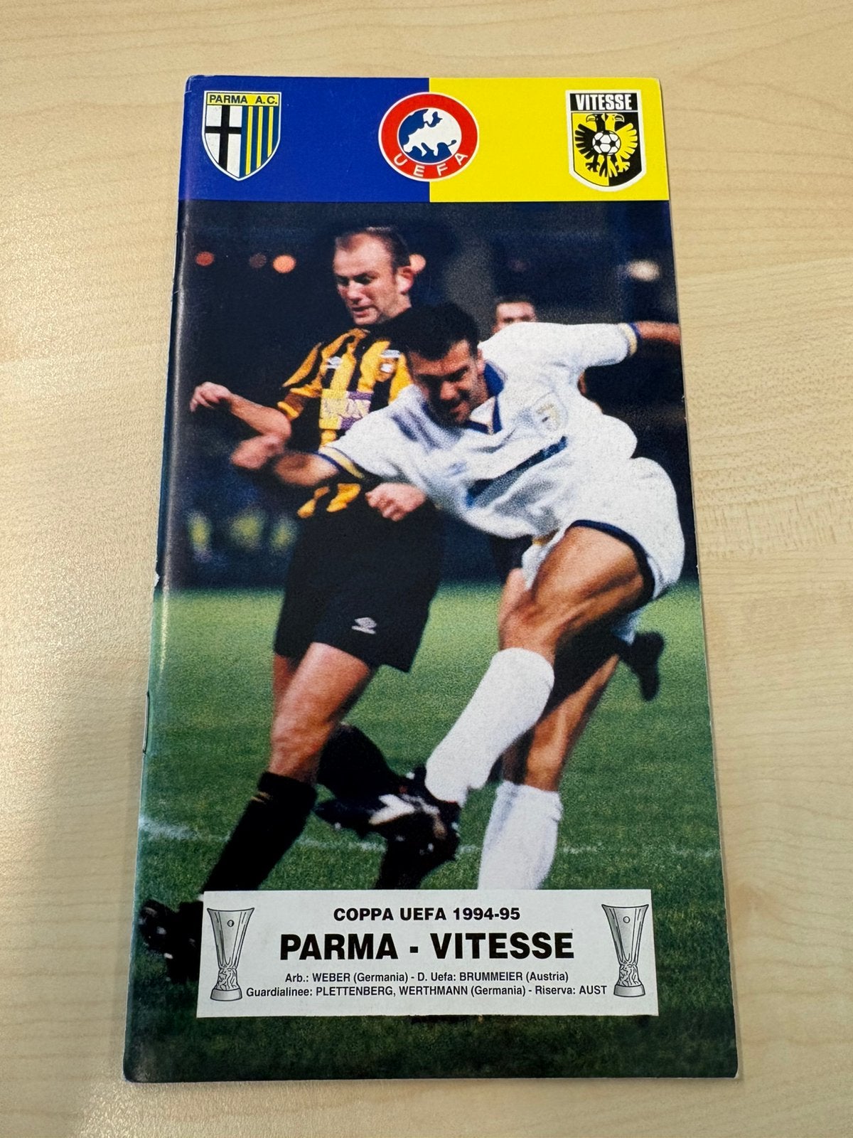Parma - Vitesse programmaboekje, Verzamelen, Ophalen of Verzenden, Nieuw, Vitesse, Boek of Tijdschrift