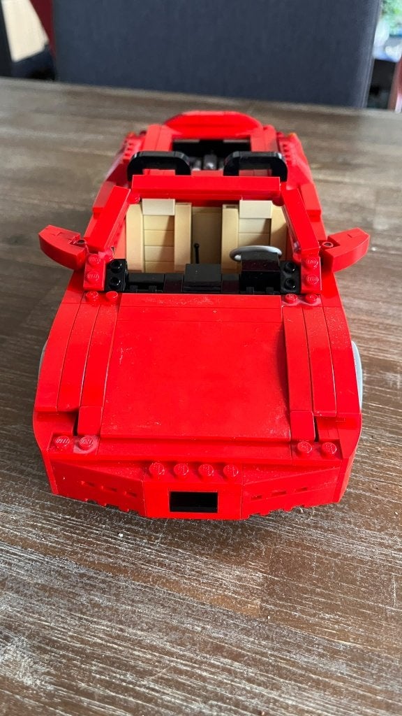 Lego 8671 Ferrari F430 Spider 1:17, Inclusief instructies, Gebruikt, Lego, Ophalen of Verzenden
