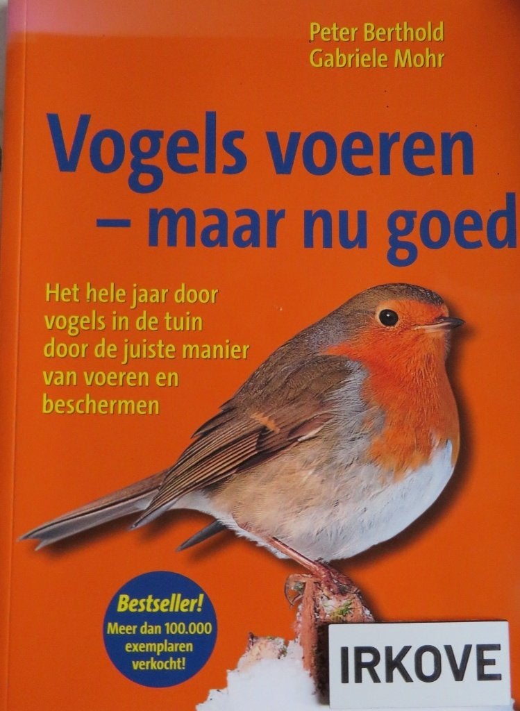 VOGELS VOEREN - MAAR NU GOED * Peter Berthold e.a. *, Verzenden, Zo goed als nieuw, Vogels, Peter Berthold e.a.