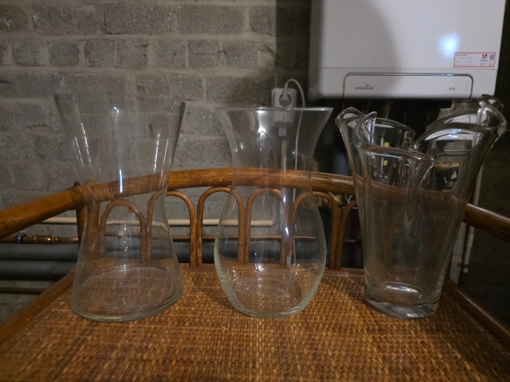 5 vazen te koop, Ophalen
