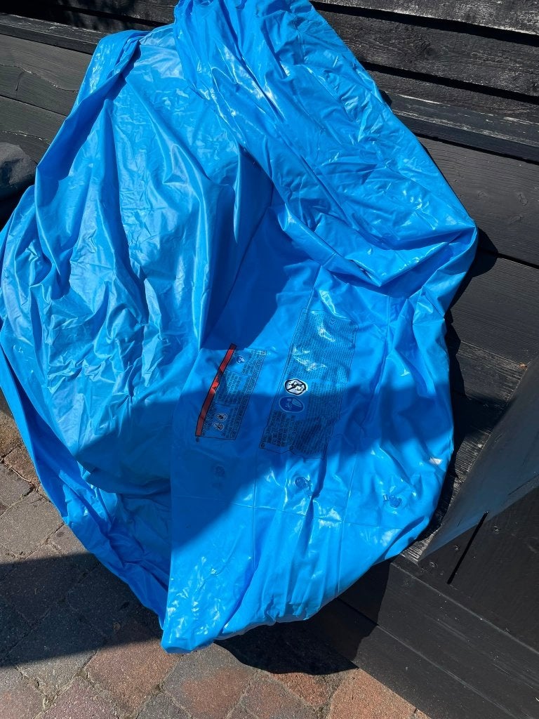 Zwembadje opblaasbaar, Ophalen, Gebruikt, Minder dan 80 cm, Opblaaszwembad