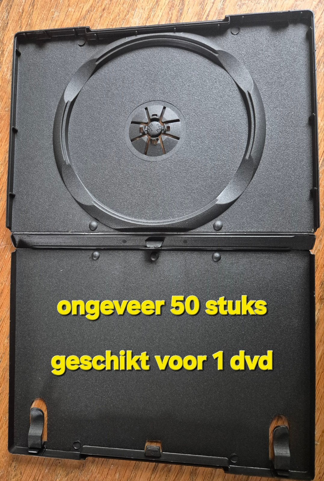 DVD hoesjes - Diverse maten en aantallen, Huis en Inrichting, Woonaccessoires | Cd- en Dvd-rekken, Kunststof, Gebruikt, 75 tot 150 discs