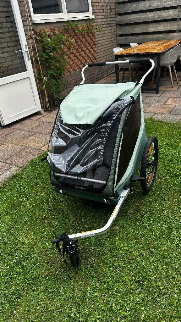 Thule coaster fietskar, Ophalen, Opvouwbaar, Zo goed als nieuw, 40 tot 60 kg