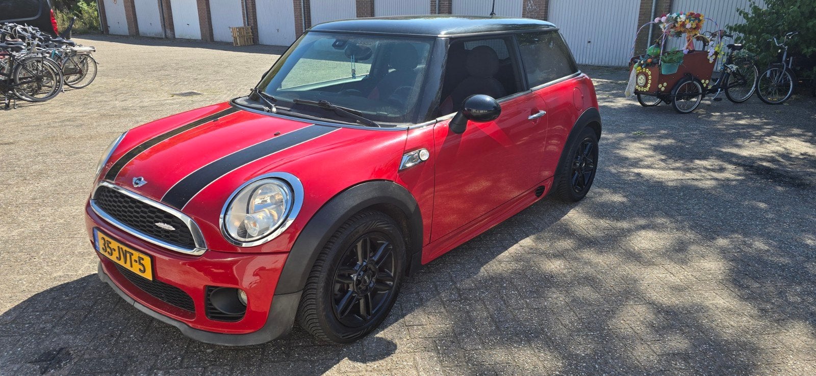 Mini 1.6 16V Cooper 2007 Rood, Auto's, Mini, Voorwielaandrijving, 750 kg, 4 cilinders, 4 stoelen
