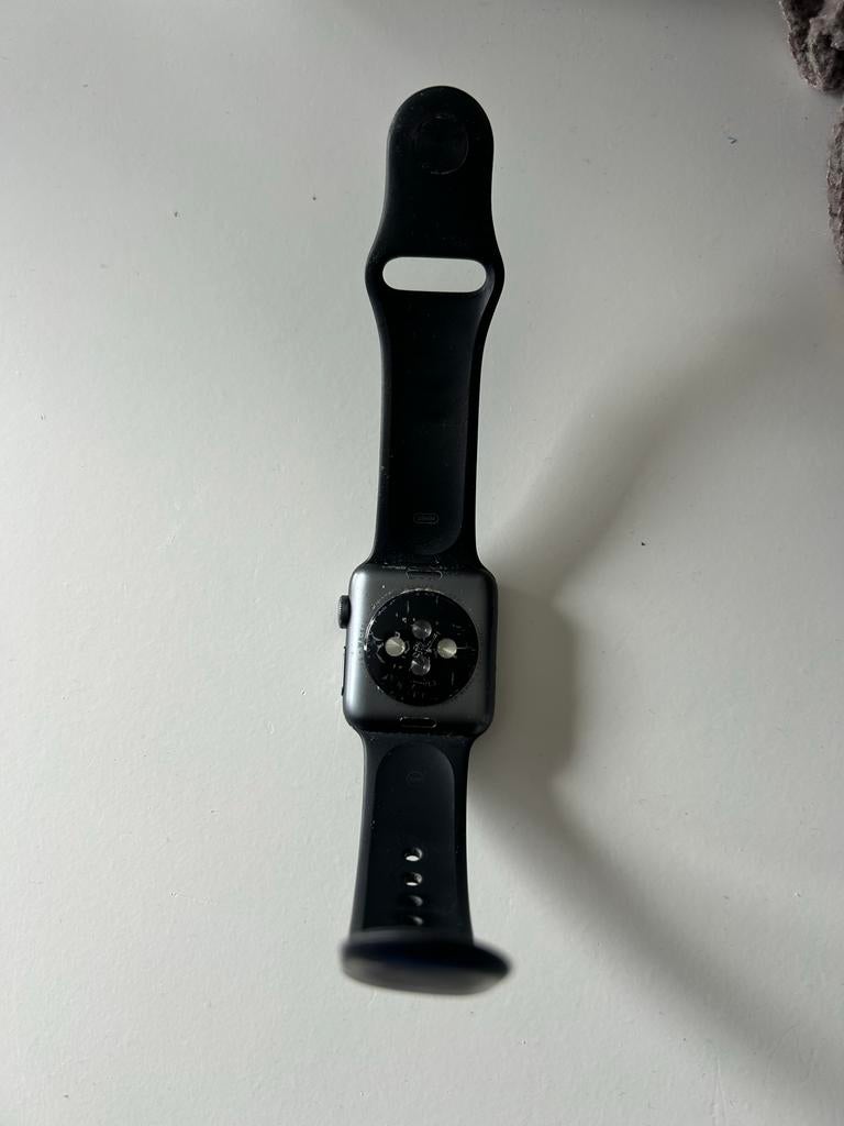 Defecte smartwatch - voor onderdelen of reparatie, Ophalen of Verzenden, Gebruikt, Zwart