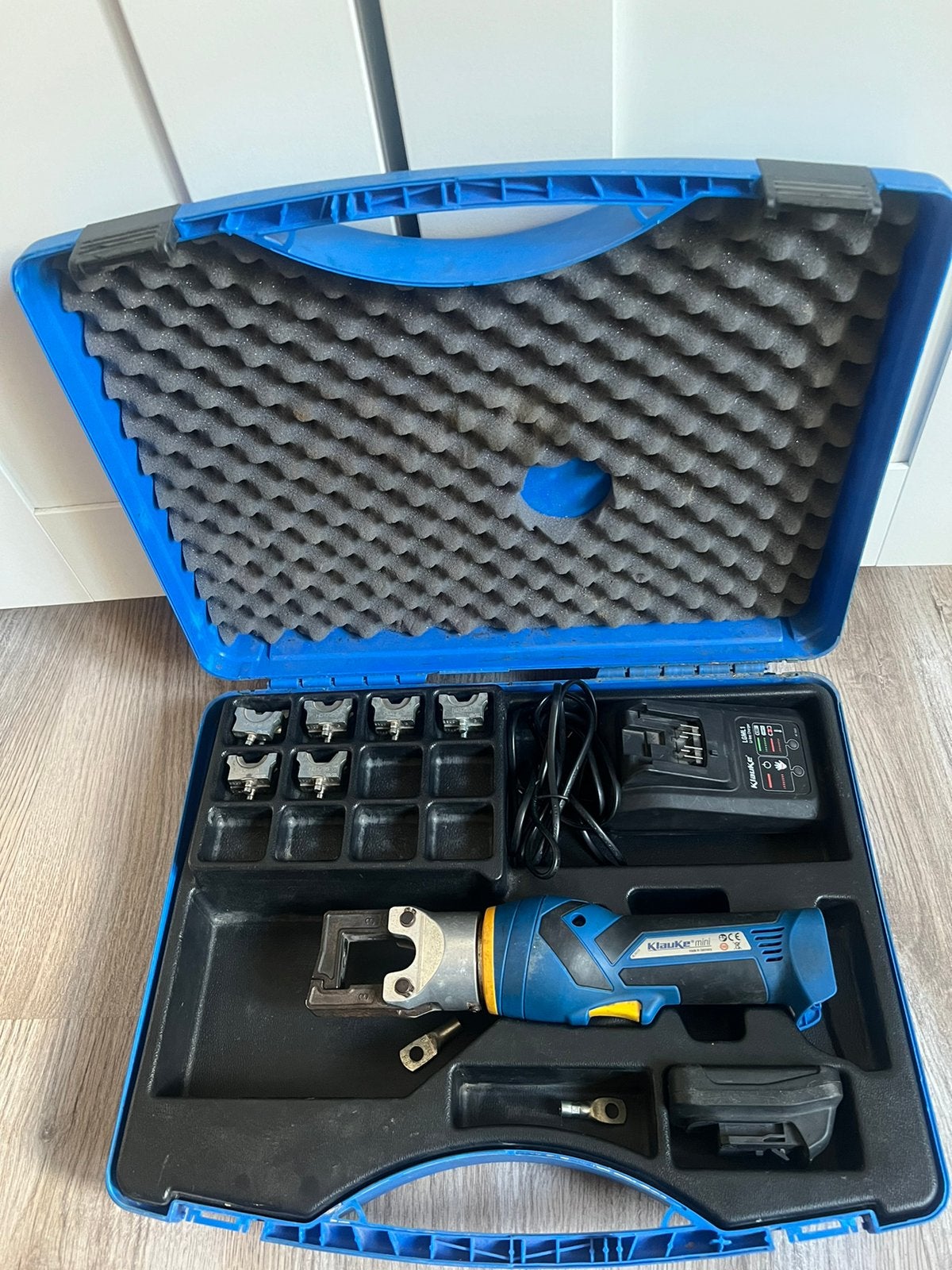 Klauke EK35/4ML mini Kabelschoen Perstang / Persmachine, Doe-het-zelf en Verbouw, Ophalen of Verzenden, Gebruikt
