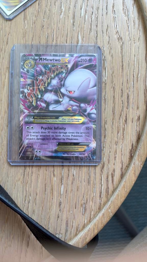 Mega mewtwo ex, Ophalen of Verzenden, Zo goed als nieuw