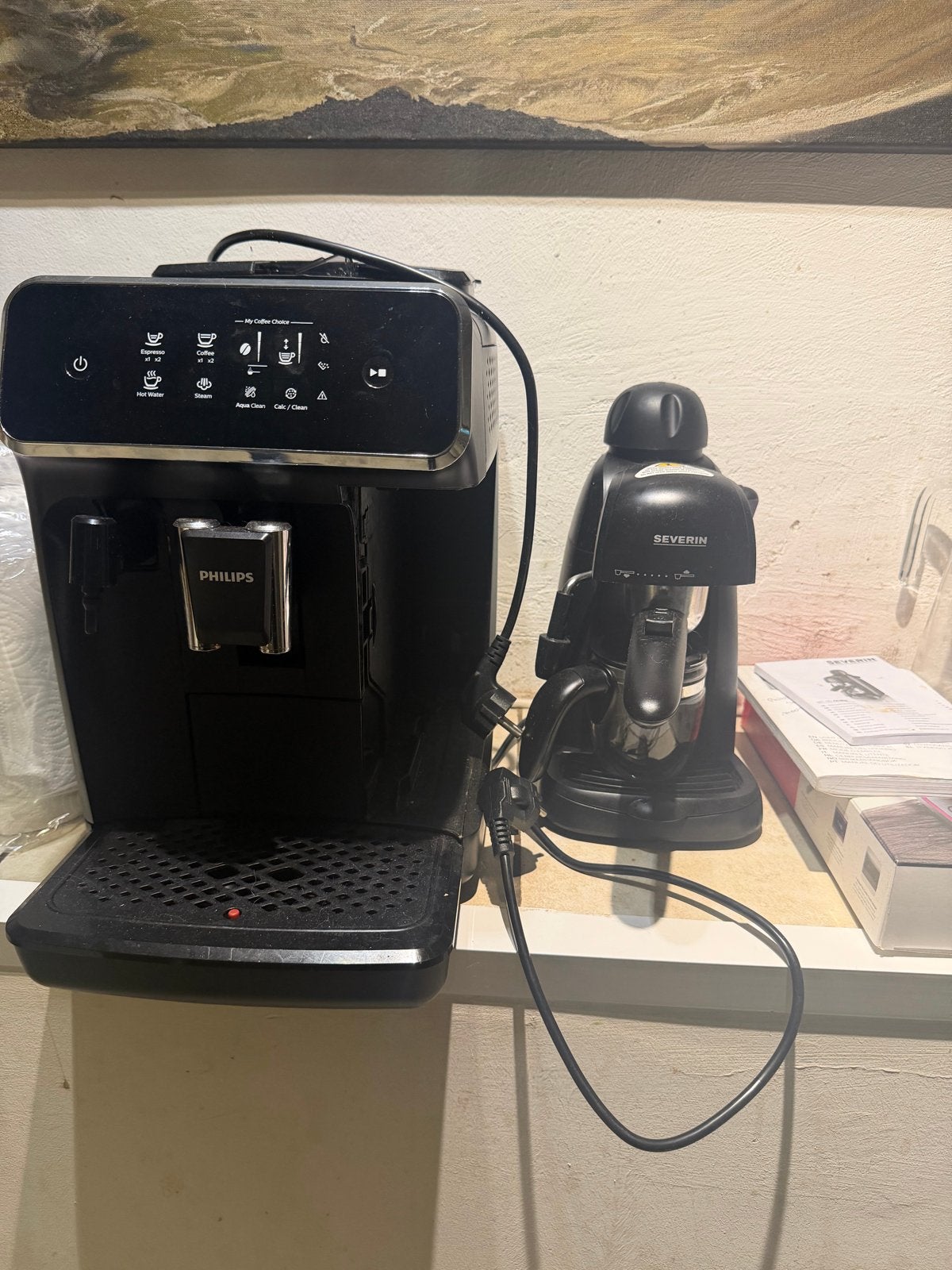 Philips 2200 Serie Volautomatische Espressomachine, Witgoed en Apparatuur, Koffiezetapparaten, Ophalen, Afneembaar waterreservoir