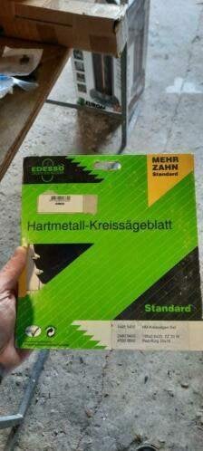 Harteman zaagblad 190, Cirkelzaag, Nieuw, Ophalen of Verzenden, 30 tot 70 mm