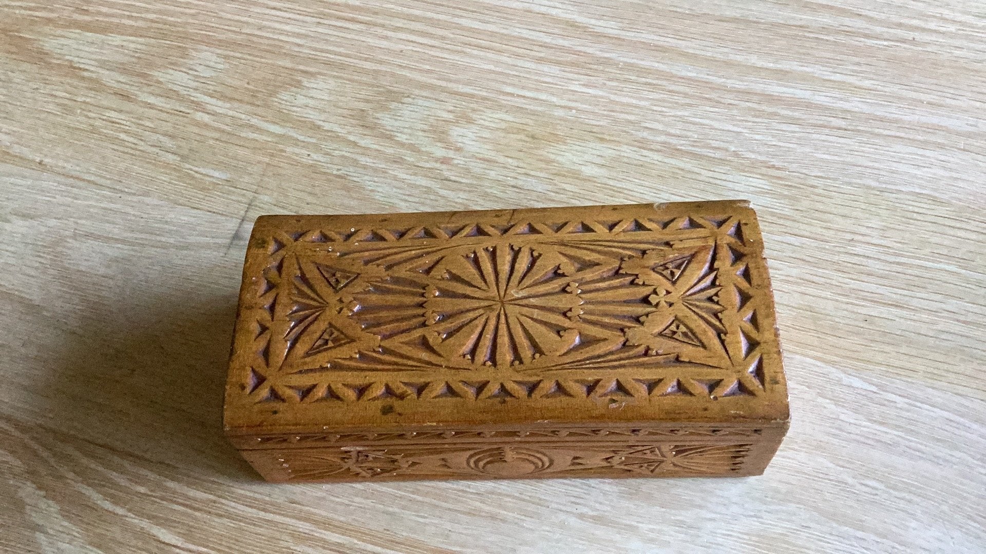Houten kistje, Ophalen of Verzenden, Hout, Overige typen