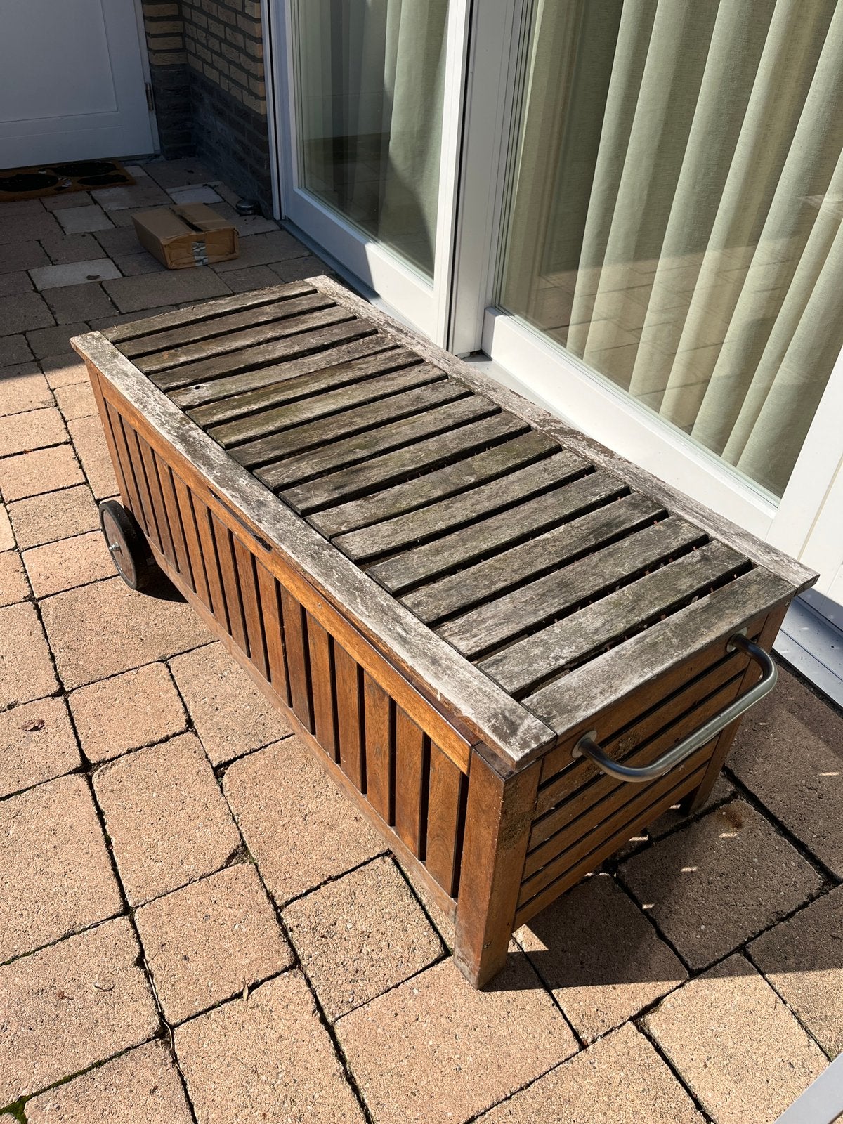 Tuinkist - opknappertje, Tuin en Terras, Ophalen, Gebruikt, Hout, Overige typen