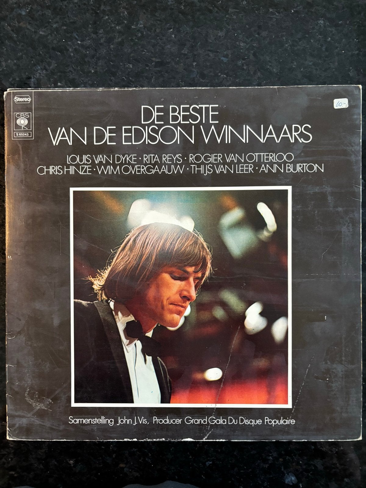De Beste Van De Edison Winnaars LP - Diverse Artiesten, Cd's en Dvd's, Vinyl | Jazz en Blues, Ophalen of Verzenden, Gebruikt, 12 inch