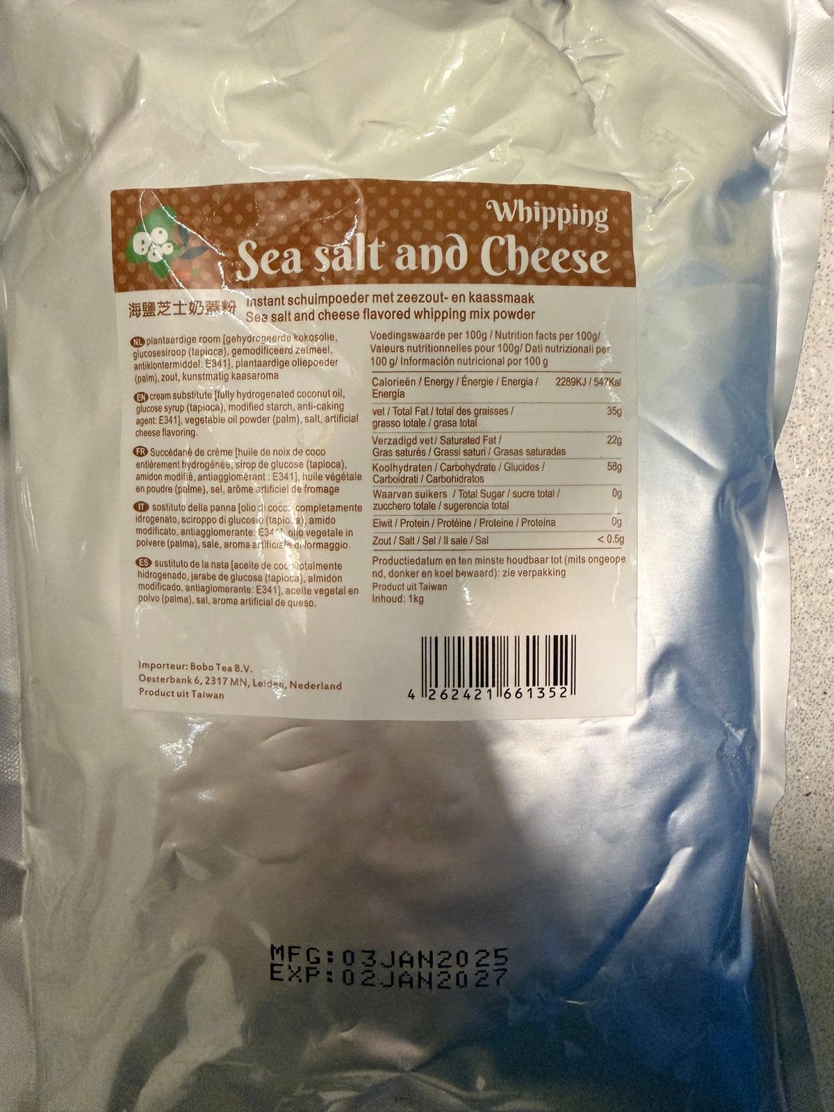 Seasalt cream powder., Ophalen of Verzenden