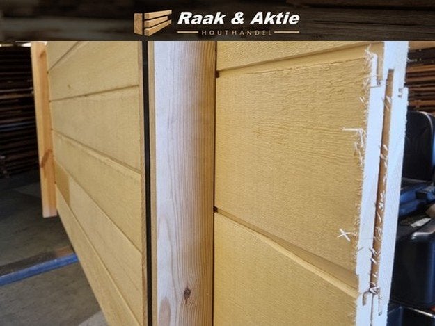 5.94 m2 halfhoutse velling delen - Ayous hout - nr: hp609