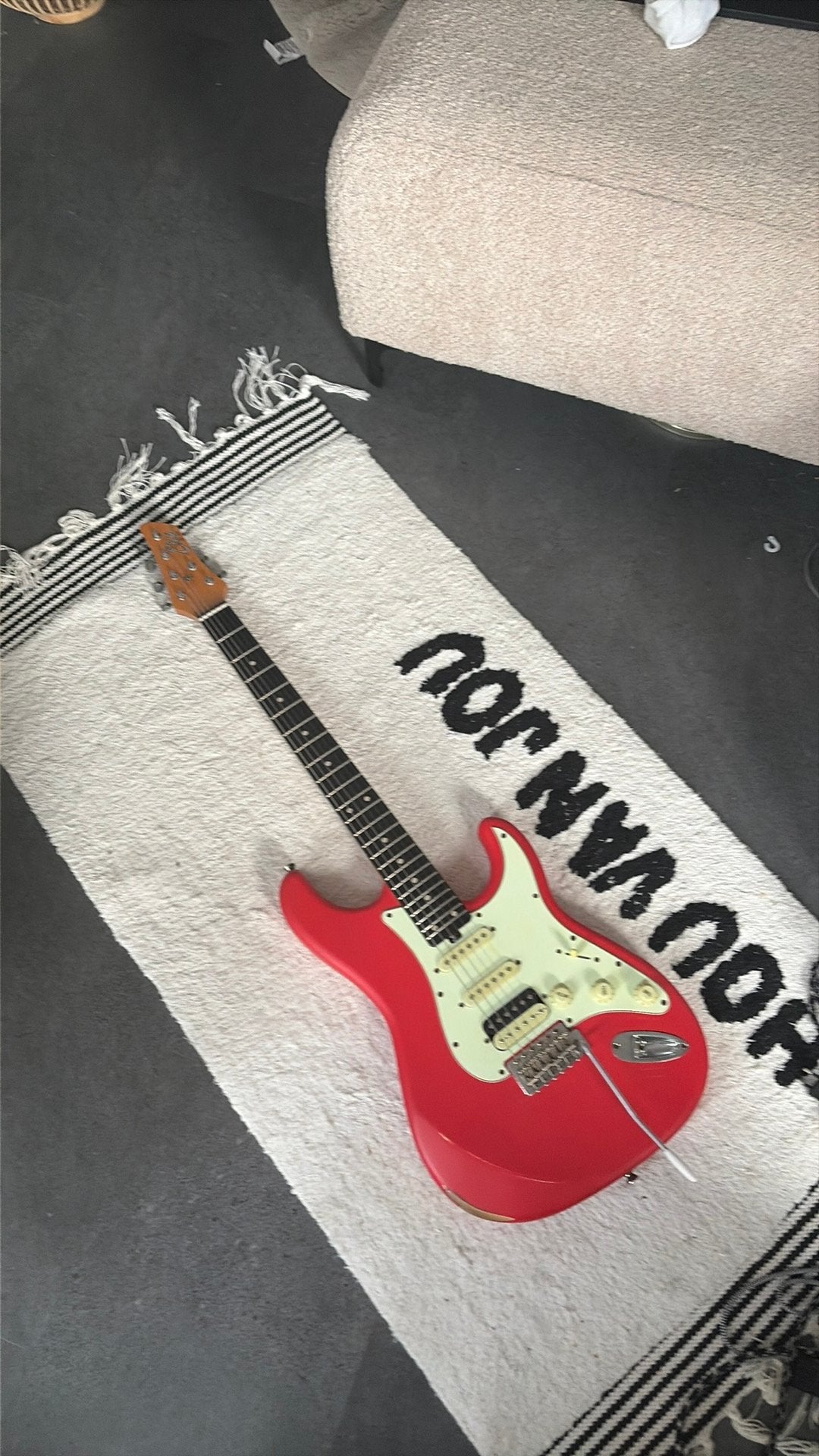 Eko stratocaster elektrische gitaar