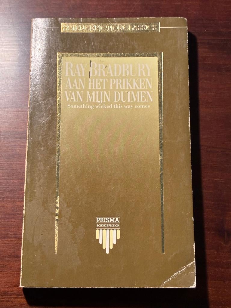 Boek - Aan het prikken van mijn duimen (SF, R Bradbury 1962), Ophalen of Verzenden, Gelezen, Ray Bradbury