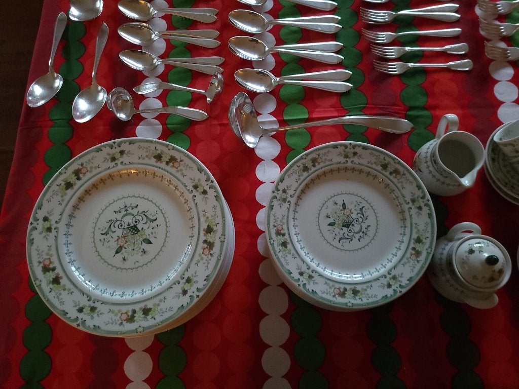 Vintage - Royal Doulton Servies + Bestek, Ophalen, Overige materialen, Gebruikt, Overige merken