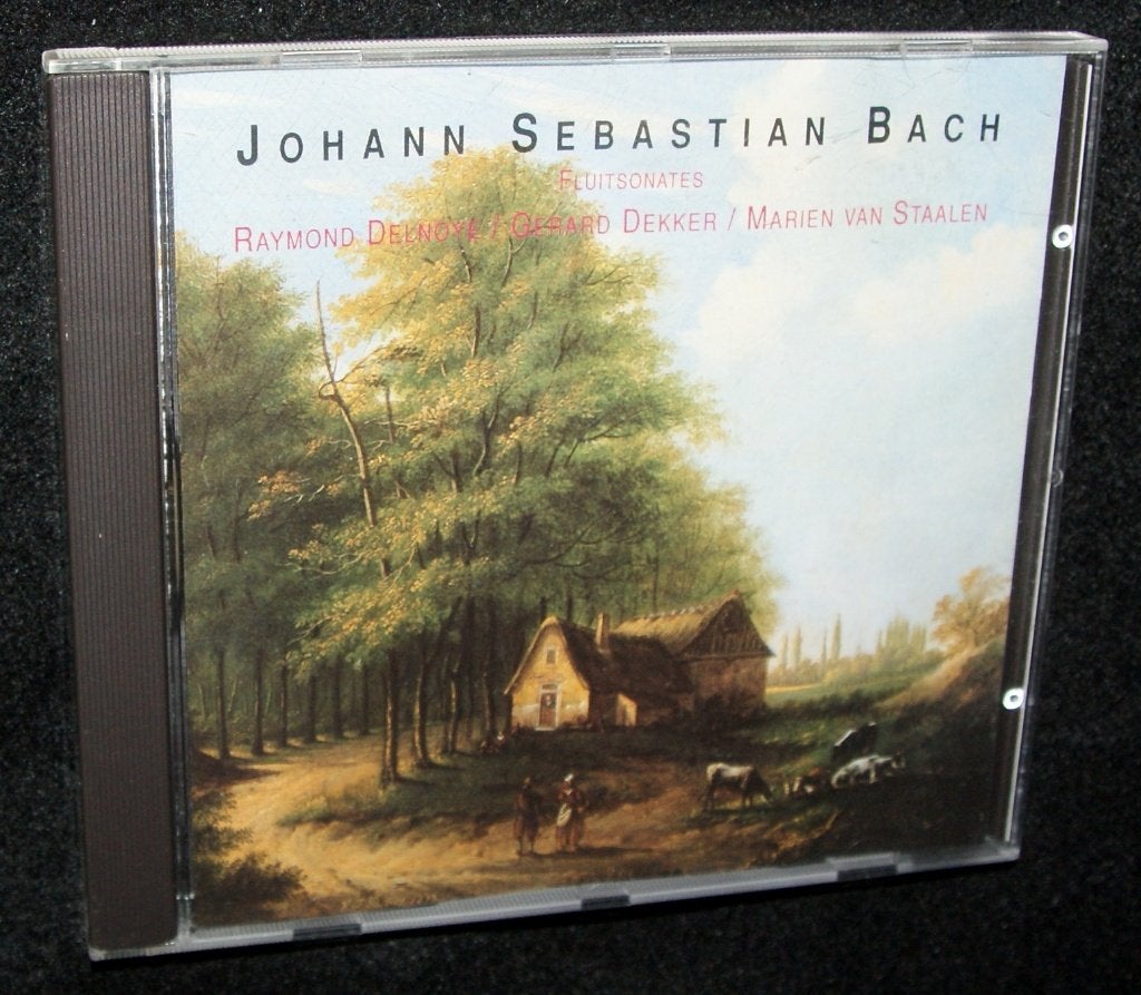 J.S. Bach - Fluitsonates en Partita voor Fluitsolo - Raymond, Verzenden, Classicisme, Zo goed als nieuw, Overige typen