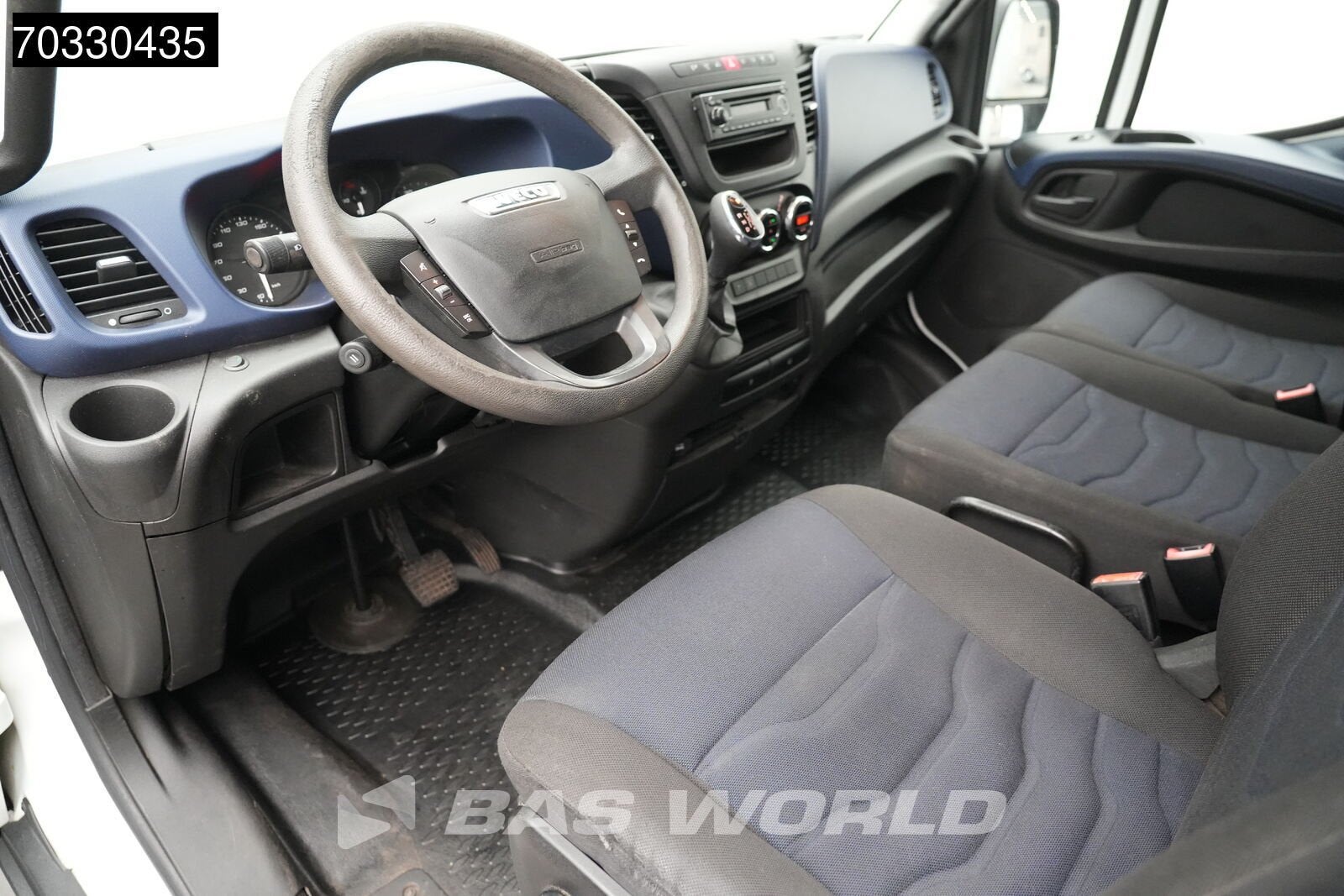 Iveco Daily 35S14 Automaat Laadklep Zijdeur Bakwagen Airco C, Auto's, Bestelauto's, Automaat, Stof, Gebruikt, Iveco