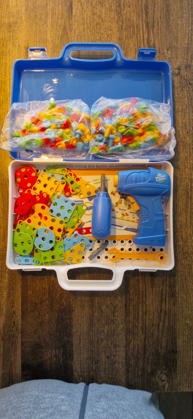 Design & Drill speelgoedboor set, Ophalen of Verzenden, Zo goed als nieuw, Bouwen