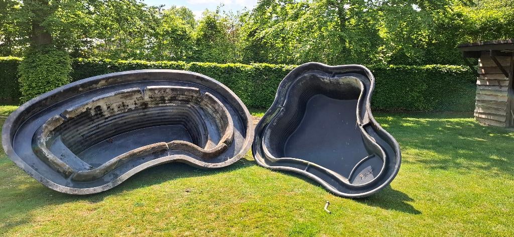 Te koop, 2 grote vijvers, Tuin en Terras, Vijvers, Ophalen, Gebruikt