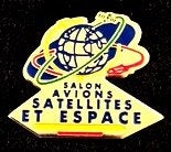 Salon Avions Satelilites et Espace pin, Verzenden, Nieuw, Transport, Speldje of Pin