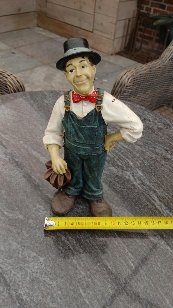 Beeld Laurel (Stan Laurel) - Decoratieve Figuur, Verzamelen, Beelden en Beeldjes, Ophalen of Verzenden, Gebruikt, Mens