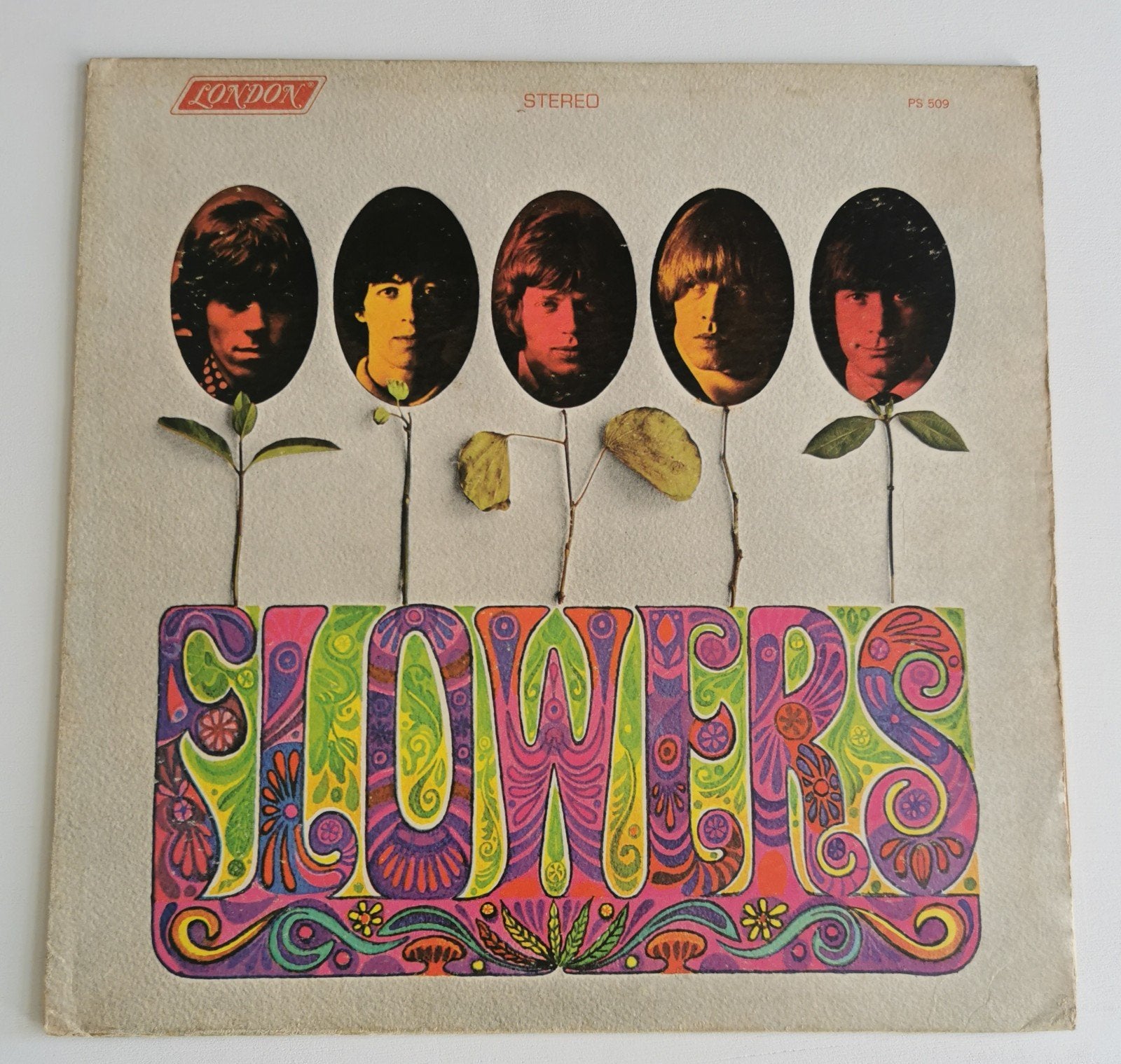 The Rolling Stones - Flowers LP ( London PS 509), LP, Rock, Gebruikt, Originele persing