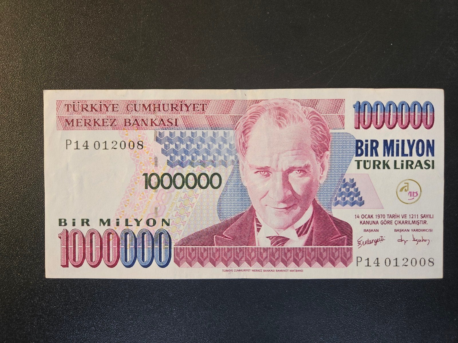 Turkije pick 213 2002 zf, Postzegels en Munten, Verzenden, Overige landen, Los biljet