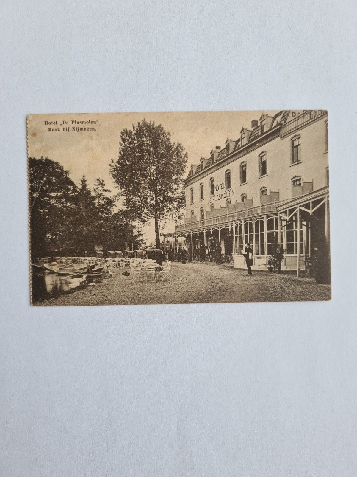 Plasmolen - Mook - Middelaar -7 - Hotel - Restaurant, Ophalen of Verzenden, Gelopen, Noord-Brabant