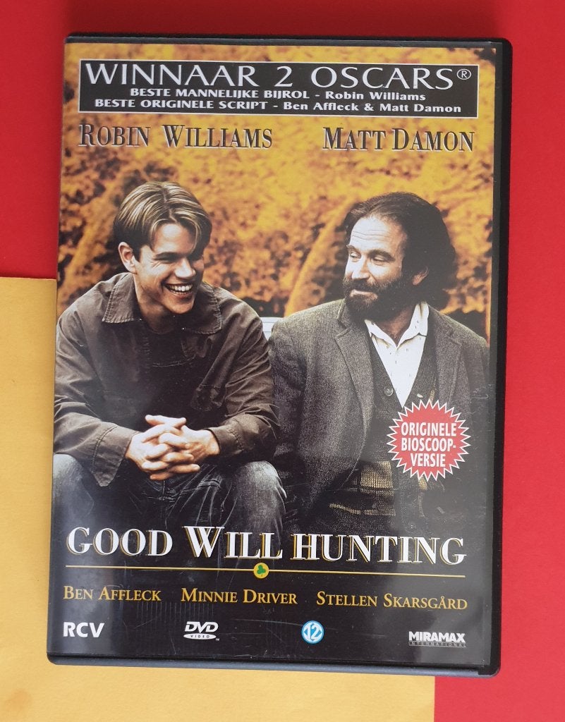 DVD "Good Will Hunting" Ben Affleck, Cd's en Dvd's, Engels, Nederlands, Ophalen of Verzenden, Zo goed als nieuw