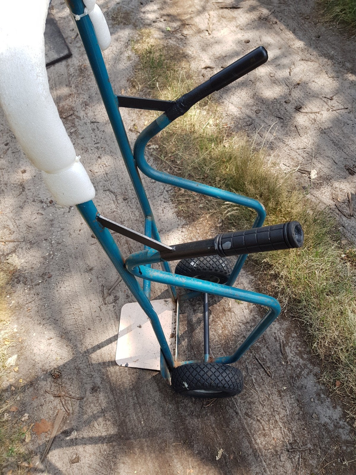 Steekwagen steenkruiwagen, Ophalen