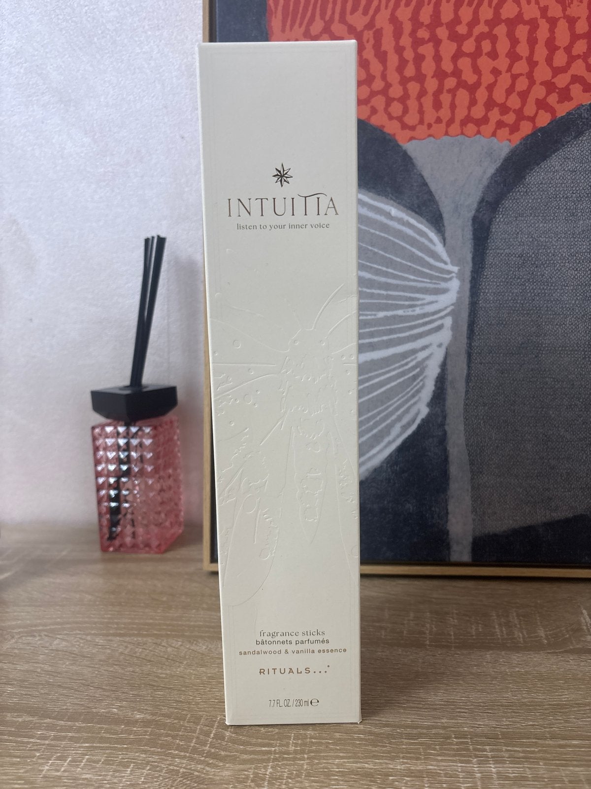 Rituals Intuitia Fragrance Sticks - Sandelhout & Vanille, Nieuw, Ophalen of Verzenden, Modern, Glas