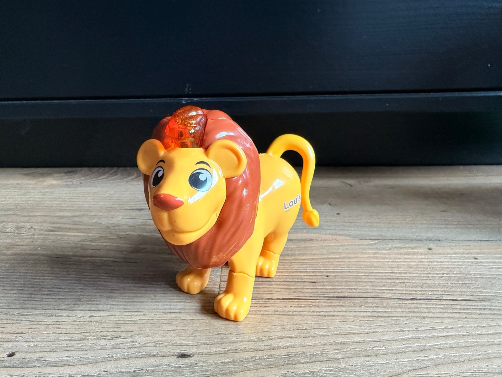 VTech Baby Leeuw Louis met licht en geluid, Ophalen, Zo goed als nieuw, Overige typen, Met licht