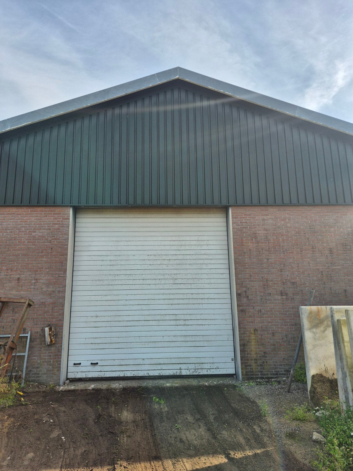 Hormann roldeur - Gebruikt, Goede Staat, Doe-het-zelf en Verbouw, Ophalen, Gebruikt, Garagedeur, Metaal