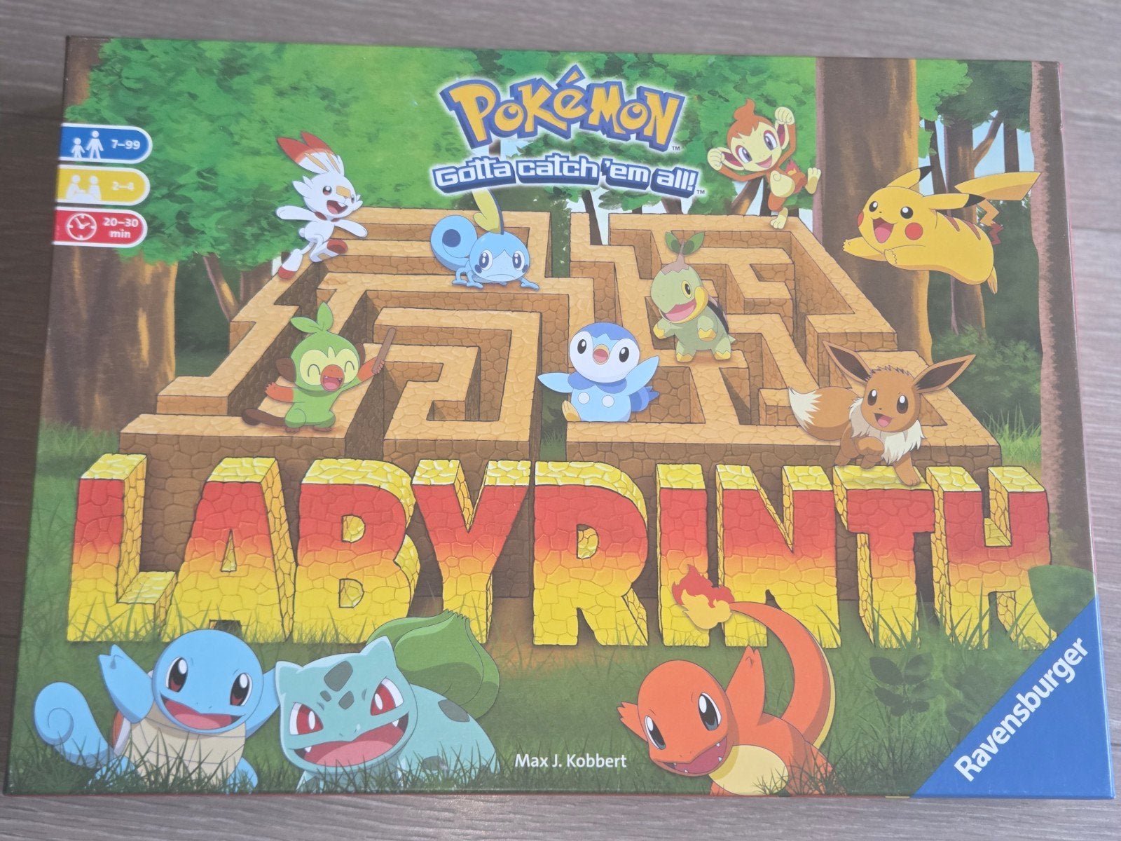 Labyrinth Pokemon splinternieuw, Ophalen, Nieuw, Ravensburger