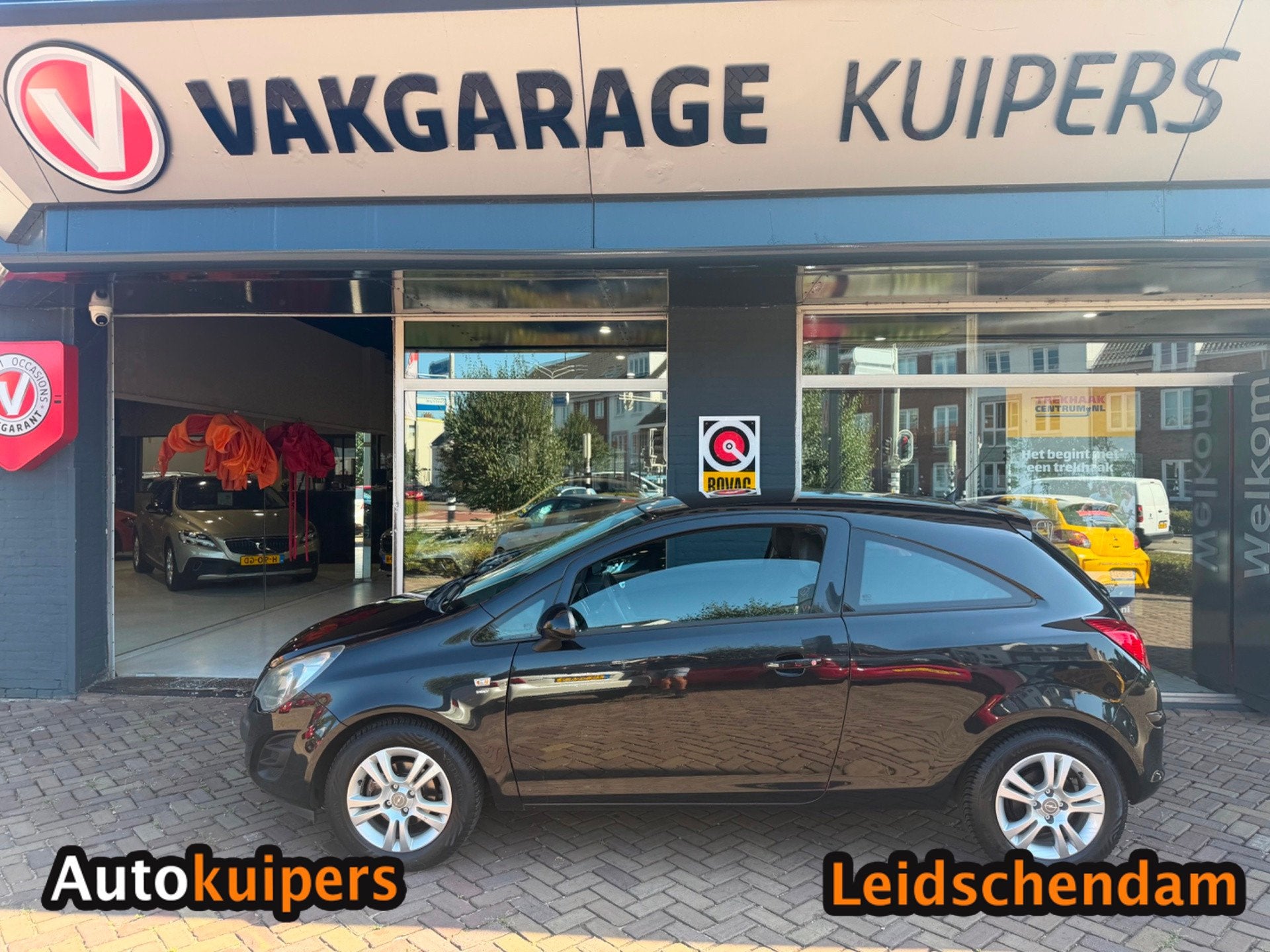 Opel Corsa 1.4-16V, Auto's, Voorwielaandrijving, Euro 5, 1398 cc, Zwart