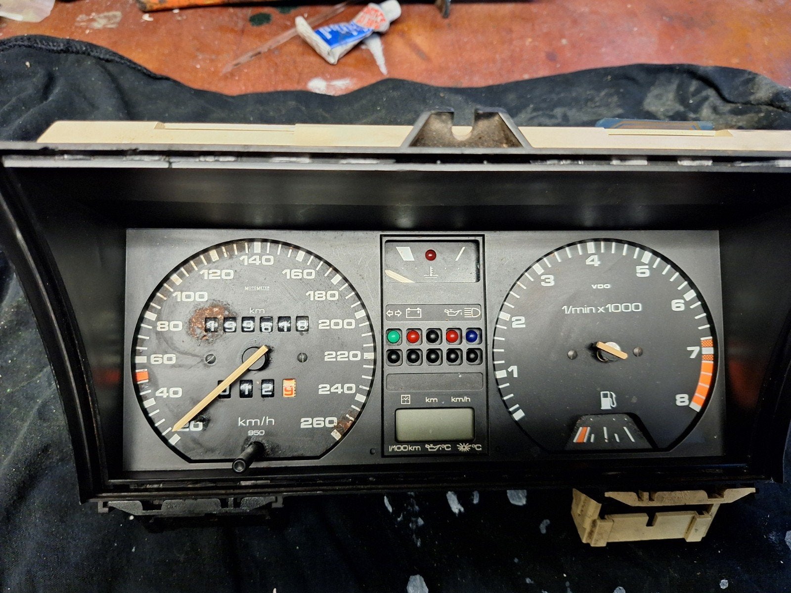 vw golf 2 gti 16v tellerklok, Ophalen of Verzenden, Gebruikt, Volkswagen