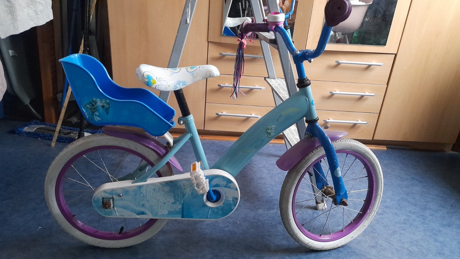 16 inch fietsje, Ophalen of Verzenden, Gebruikt, 16 tot 20 inch