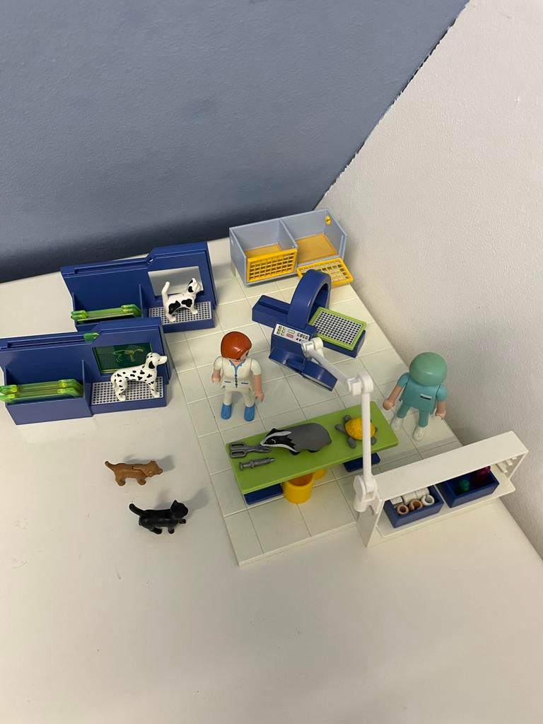 Playmobile dierenkliniek 4346, Ophalen of Verzenden, Zo goed als nieuw