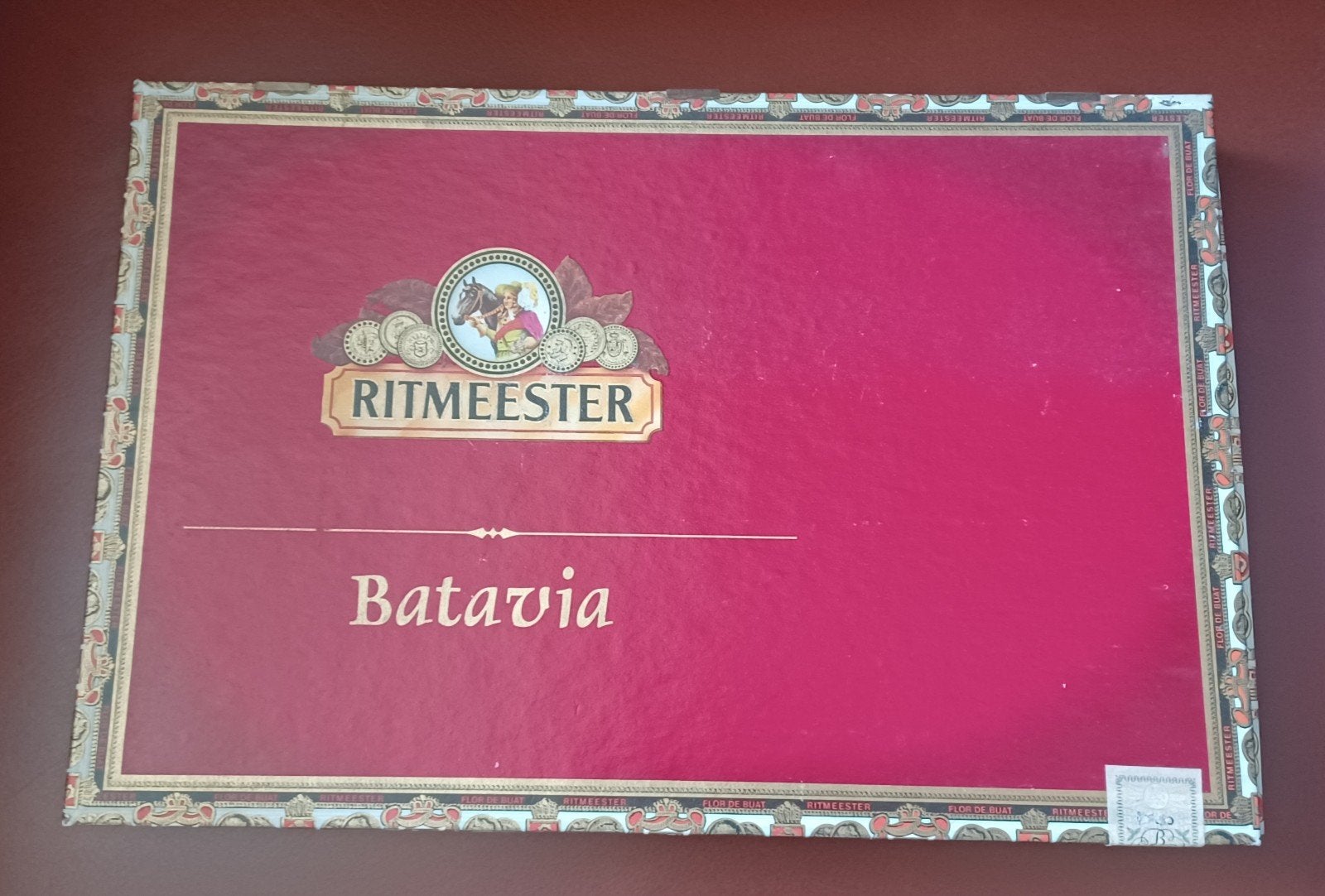 Vintage Ritmeester Batavia sigarendoos - Leeg, Ophalen of Verzenden, Gebruikt, Tabaksdoos of Verpakking