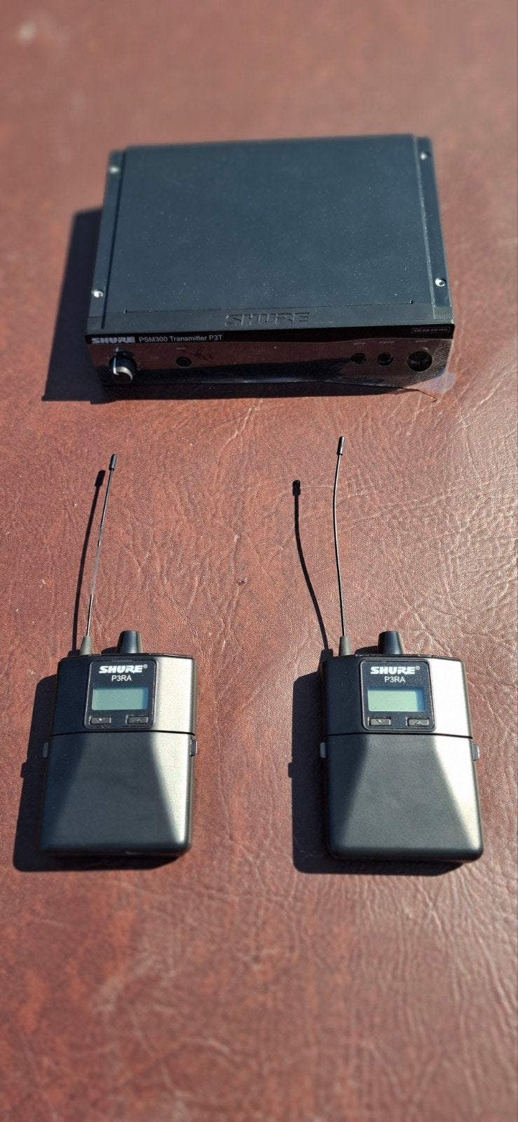 Shure PSM3 Twinpack pro draadloos In-Ear Monitor System, Ophalen, Zo goed als nieuw, Overige typen, Draadloos