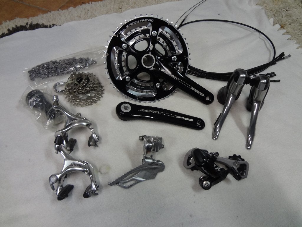 Nieuw shimano ultegra 10 sp tripel groep foto 6 399,99 euro, Ophalen of Verzenden, Nieuw, Overige typen