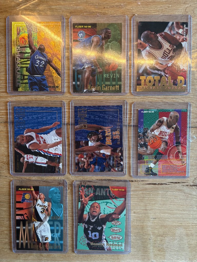 Fleer 95-96 NBA Basketbal verzamelkaarten, Ophalen of Verzenden, Zo goed als nieuw, Overige sporten, Spelerskaart
