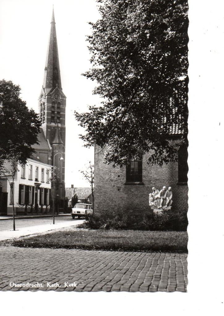 Ossendrecht. Kath. Kerk.  **, Ophalen of Verzenden, 1960 tot 1980, Ongelopen, Noord-Brabant