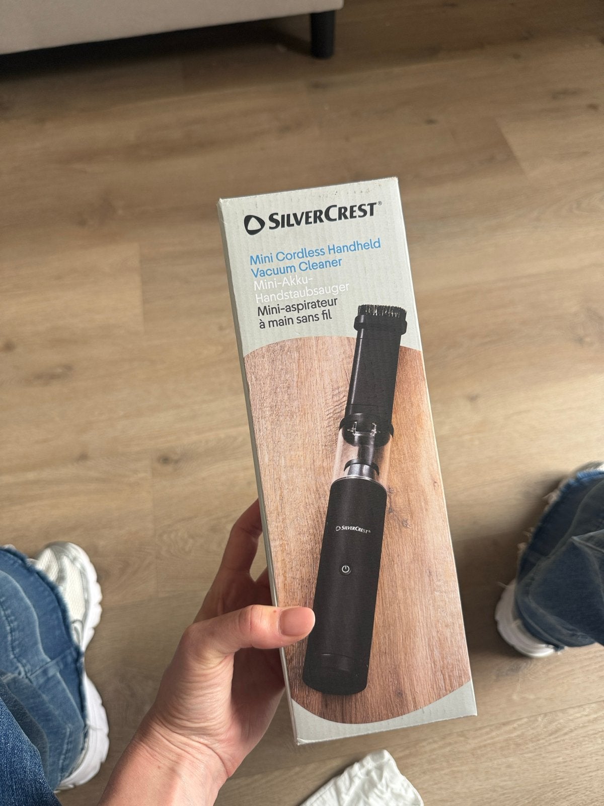 SilverCrest Mini Draadloze Kruimeldief - Nieuw in doos, Ophalen, Overige merken, Kruimeldief, Reservoir