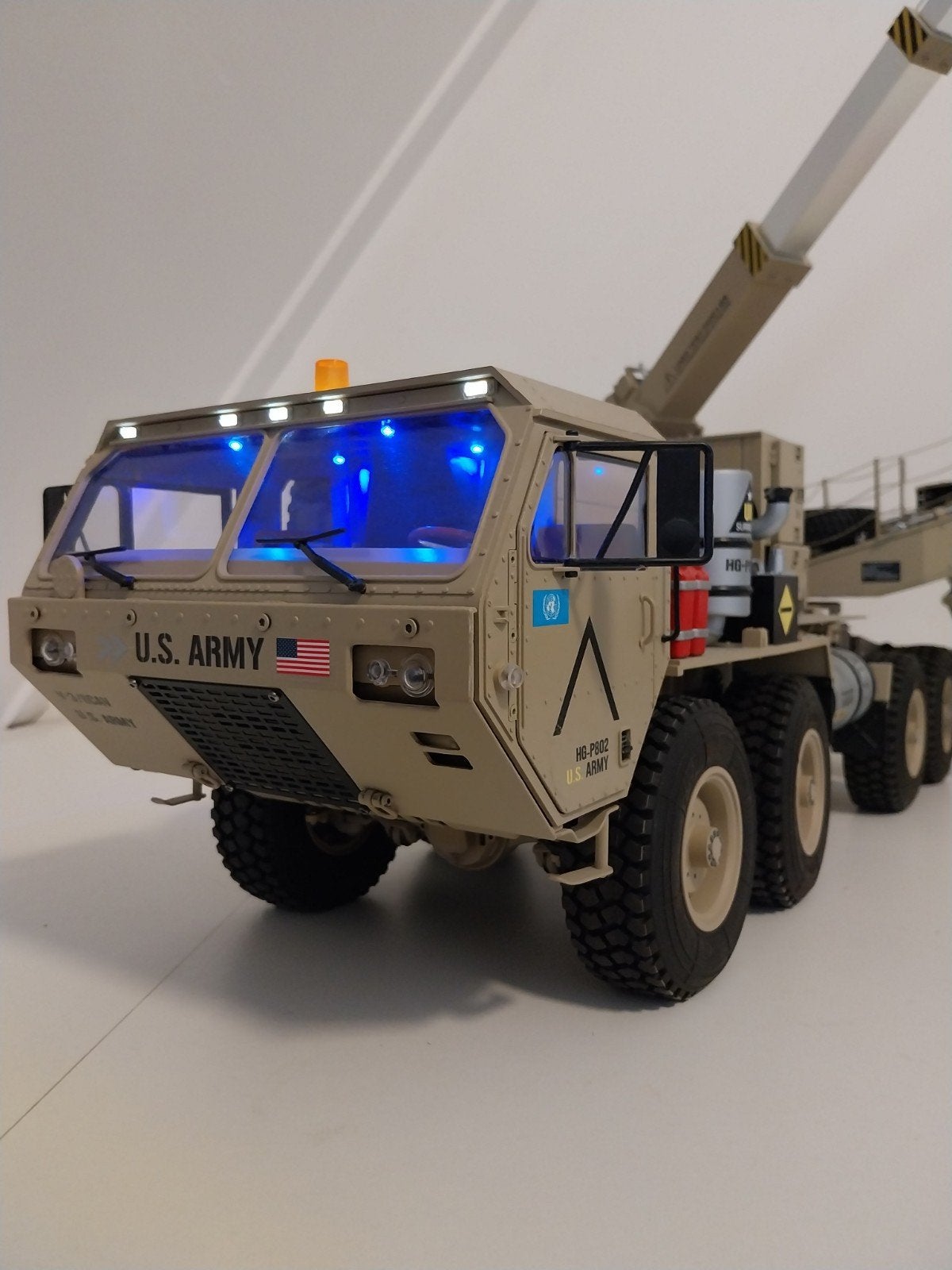 rc   military truck en zware tank transporter  rc, Ophalen, Landmacht, Amerika