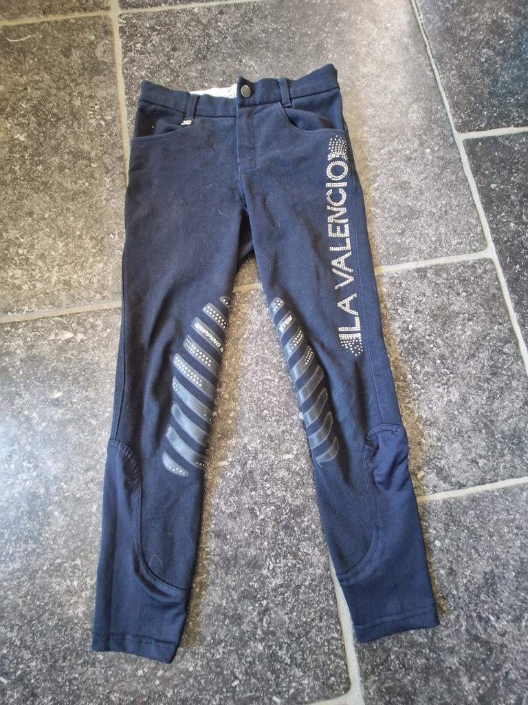 Mooie paardrijbroek La Valencio maat 140, Ophalen of Verzenden