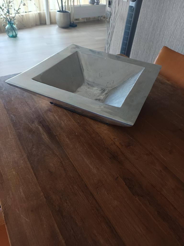 grote schaal 50x50x14 hoog  10 euro, Overige materialen, Schaal, Vierkant, Ophalen of Verzenden