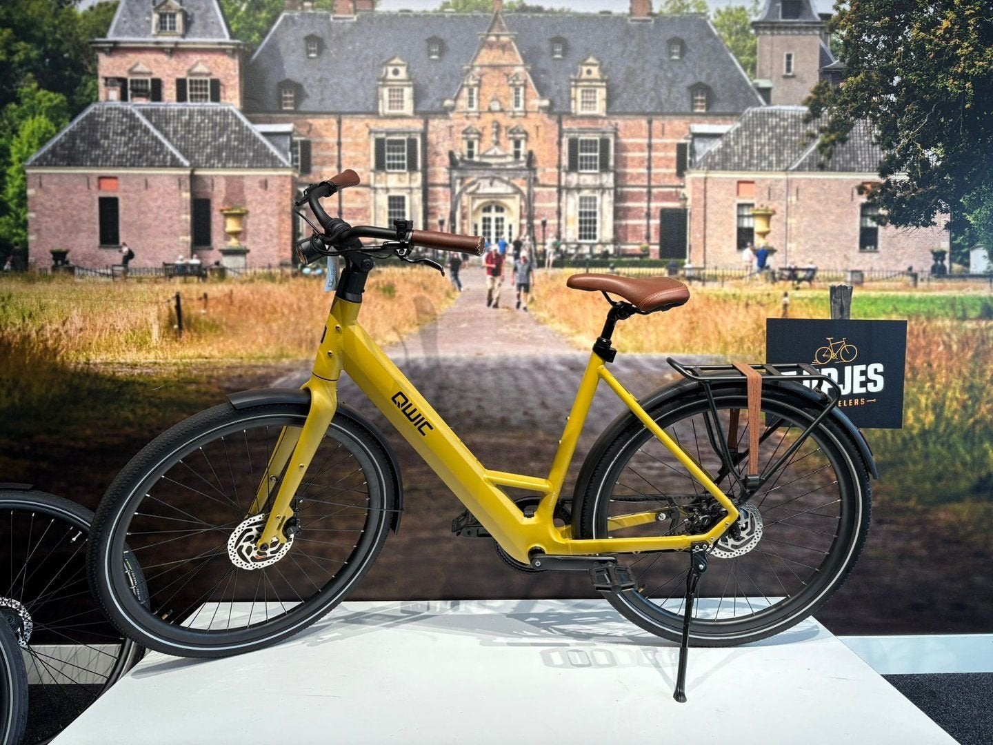 QWIC Signal Dames E-bike Geel | M/L | Nieuw €2.399, Fietsen en Brommers, -, -, Nieuw, 51 tot 55 cm